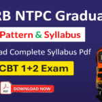 RRB NTPC Graduate Level Exam Syllabus