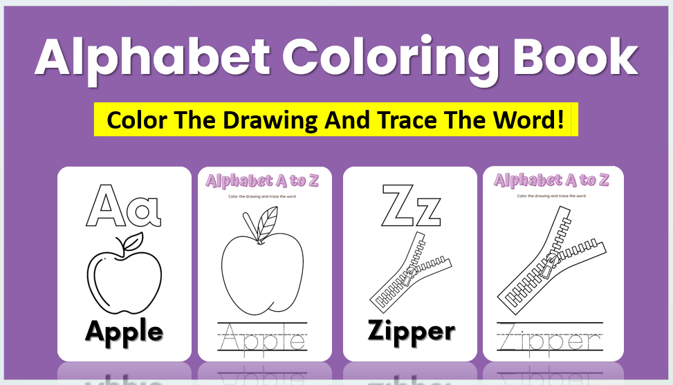 Alphabet Coloring Book Pdf Free Download