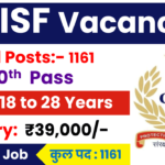 CISF Constable Tradesman Recruitment