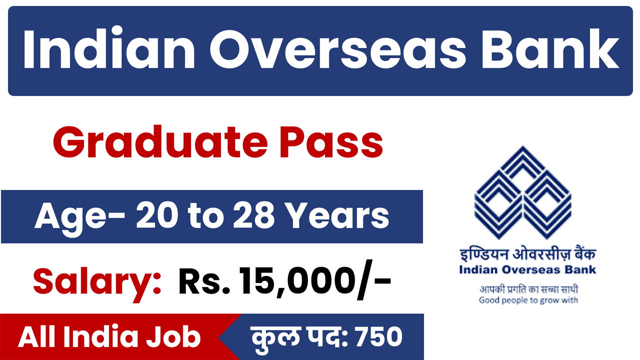 Indian Overseas Bank Apprentices Recruitment