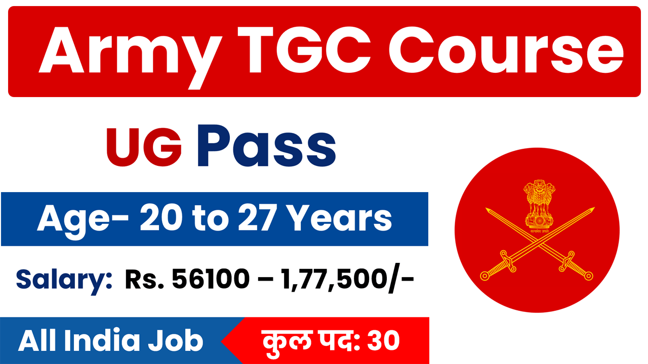 Indian Army Technical Graduate Course TGC Recruitment 2025