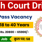 Rajasthan High Court Driver Recruitment 2025