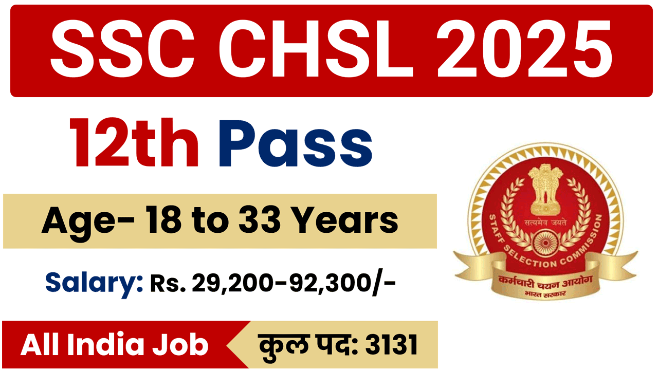 SSC CHSL Notification 2025