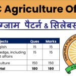 TPSC Agriculture Officer Syllabus 2025
