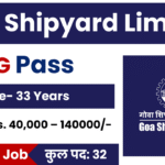 Goa Shipyard Limited Vacancy